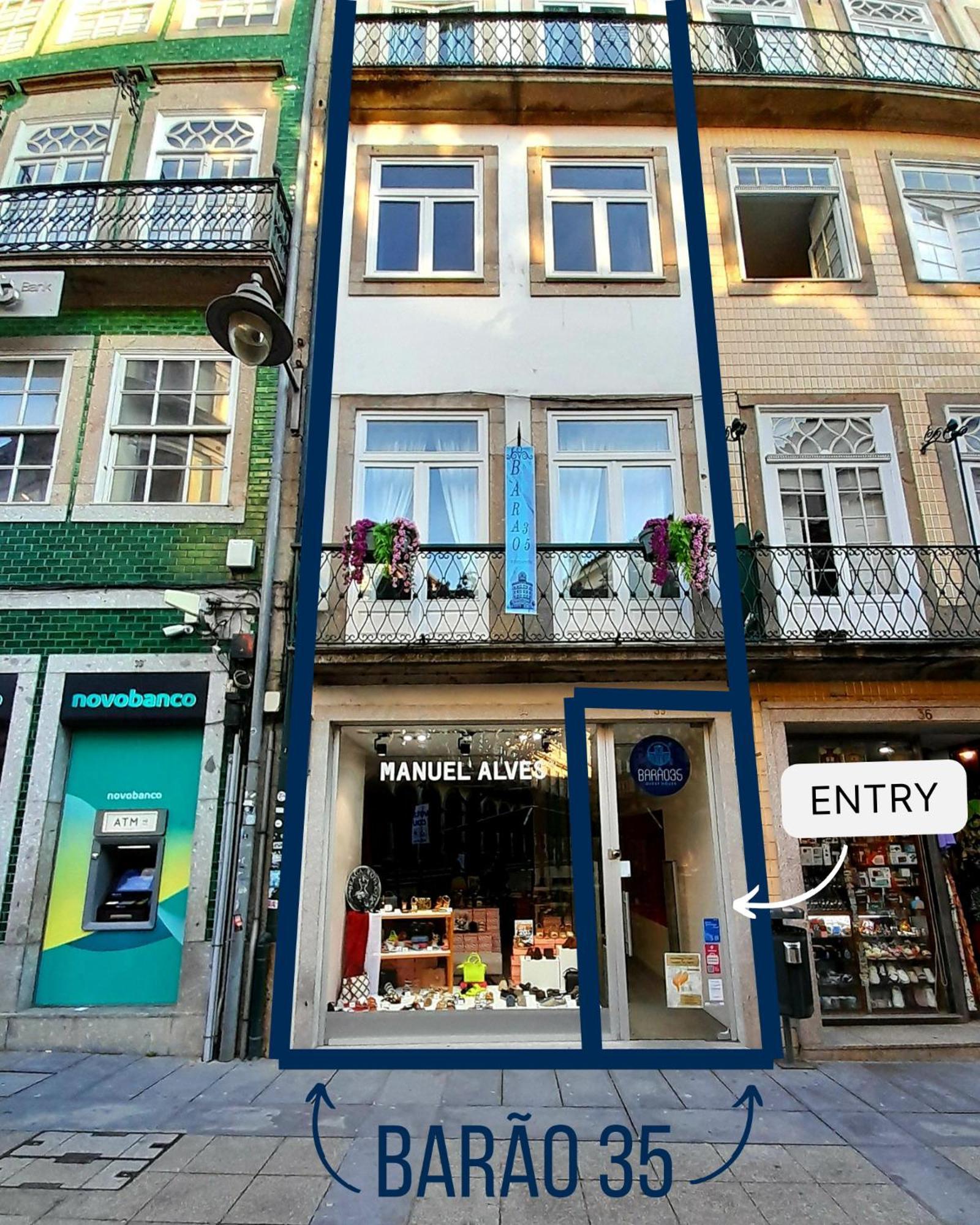 Barao 35 Guest House Braga Buitenkant foto